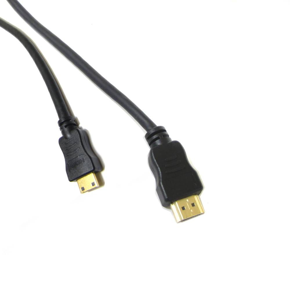 Cable HDMI 1.4 HDMI-HDMI male vers A-C Mâle de 1 m