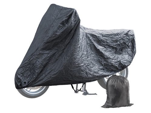 Housse de protection pour moto avec sac de rangement – taille L