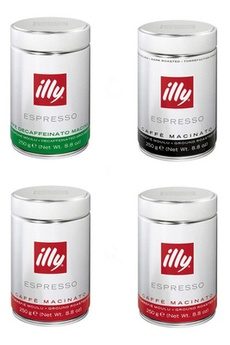 ILLY PACK CAFE MOULU DECA + SCURO + CLASSIQUE