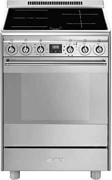 Cuisinière induction Smeg SPSK60IX9-1 Pyrolyse