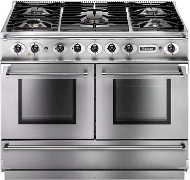 Piano de cuisson gaz Falcon PKR CONT MIXTE INOX CHROM GM