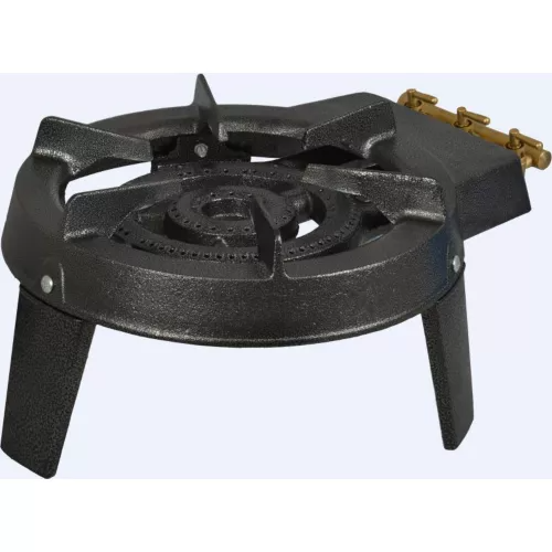 Support Kitchen chef Réchaud gaz 3 robinets 3 pieds Réf. 9000160271 – 1121580
