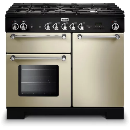 Piano de cuisson vitrocéramique Falcon CLASSIC DELUXE 90 GRIS PERLE CHROMEp