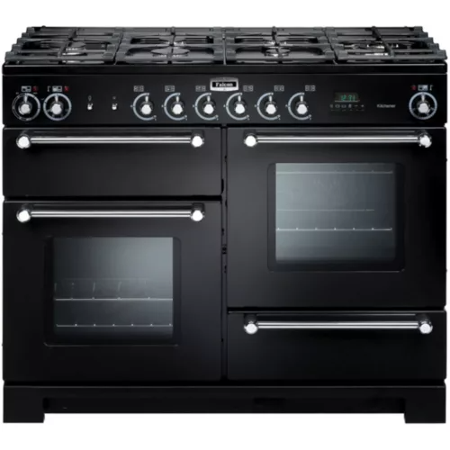 Piano de cuisson gaz Falcon KITCHENER 110 Mixte NOIR CHROME