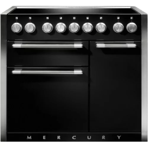 Piano de cuisson induction Falcon Semi Pro MERCURY 100 NOIR MAT INOX POLI
