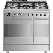 Piano de cuisson gaz Smeg SCB92PX8