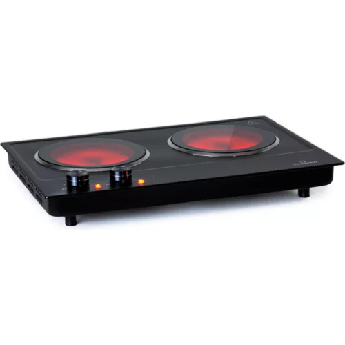 Domino vitrocéramique Klarstein Ramsey – 2400W – Argent Réf. 9000566708