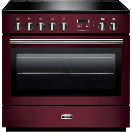 Piano de cuisson induction Falcon PROFESSIONAL + FX 90 INDUC ROUGE AIRELLE