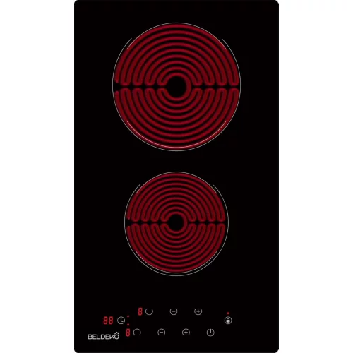Domino vitrocéramique Beldeko BTV2Z-F03VNOC Réf. 9000480181