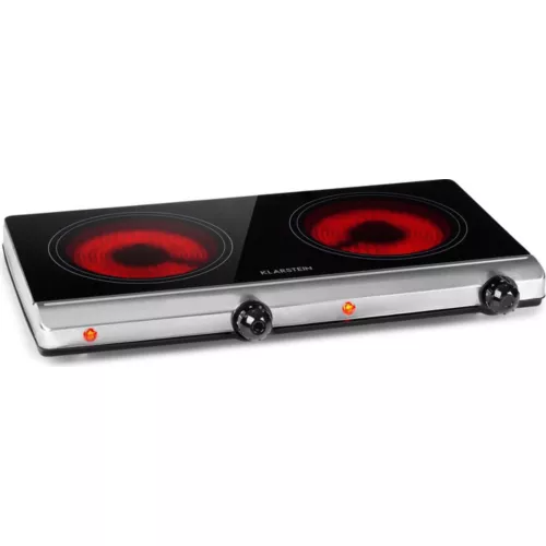 Domino vitrocéramique Klarstein Cookbuddy – 2400W – Argent Réf. 9000566703
