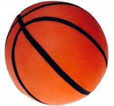 Ballon Basketball enfant B300 taille 5 orange blanc