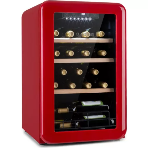 Cave à vin de service Klarstein Vinetage 19 Rétro – Rouge Réf. 9000560781