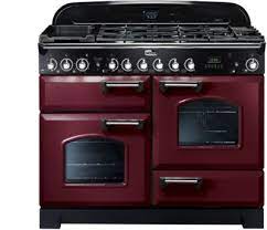 Piano de cuisson mixte Falcon DELUX110 MIXT ROUGE/LAITON