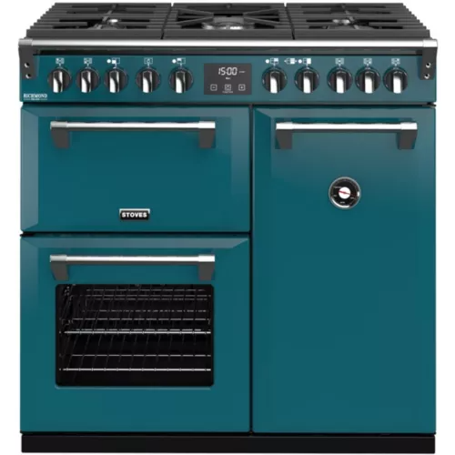 Piano de cuisson gaz Stoves RICHMOND DELUXE 90 DFT BLEU CANARD