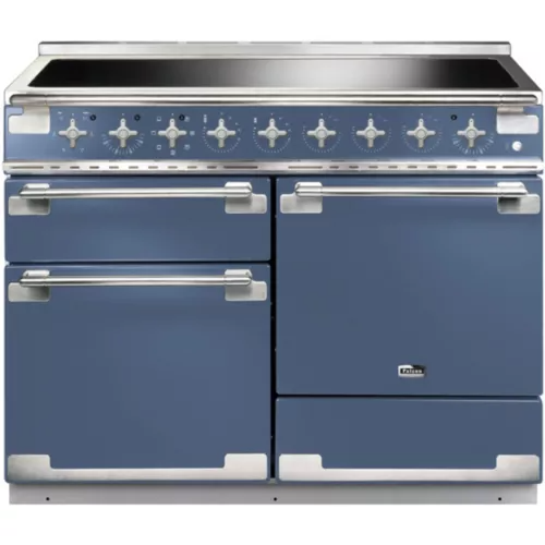 Piano de cuisson induction Falcon ELISE 110 ROCHE BLEUE NICKEL BROSSÉ