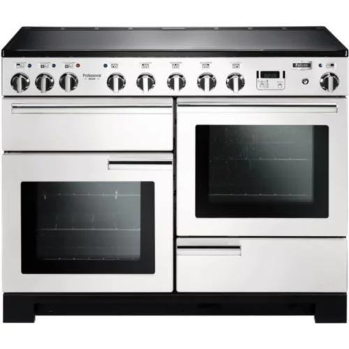 Piano de cuisson induction Falcon PRODELUX110 INDUC BLANC CHROME