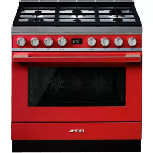 Piano de cuisson gaz Smeg CPF9GPR