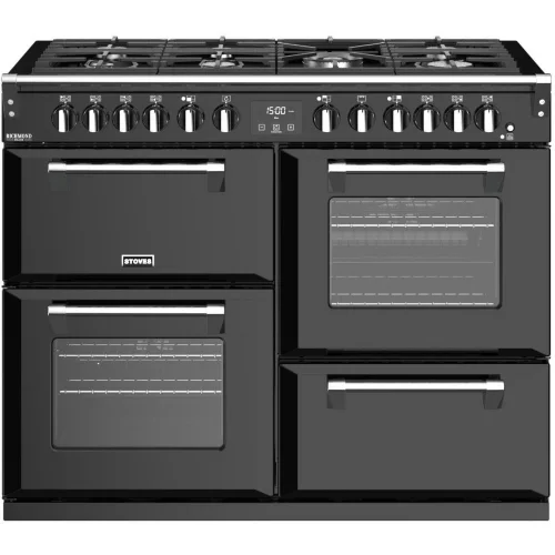 Piano de cuisson gaz Stoves RICHMOND DELUXE 110 DFT NOIR