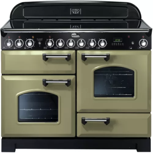 Piano de cuisson vitrocéramique Falcon CLASSIC DELUXE 110 VERT OLIVE CHROME