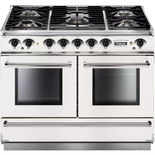Piano de cuisson gaz Falcon PKR110MIXTCONTBLANC/GM