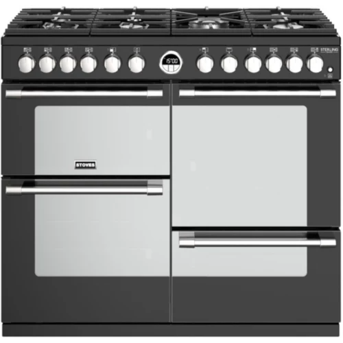 Piano de cuisson gaz Stoves STERLING DELUXE 100 DFT NOIR