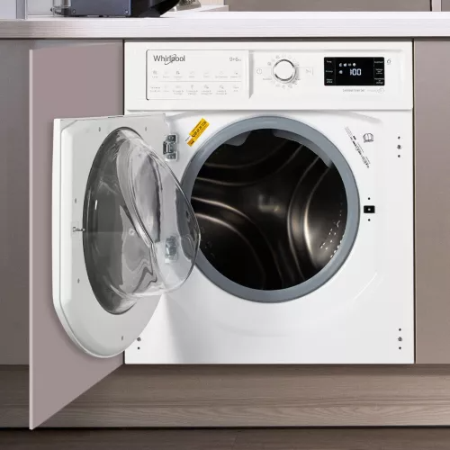 Lave linge séchant hublot encastrable Whirlpool BIWDWG961484FR Reconditionné