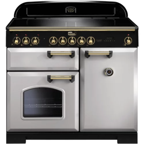 Piano de cuisson induction Falcon CLASSIC DELUXE 100 GRIS PERLE LAITON
