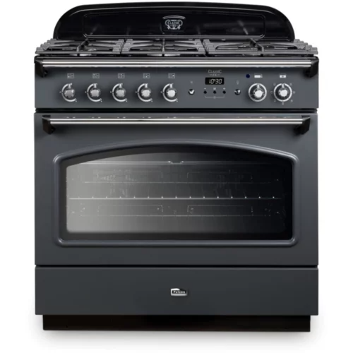 Piano de cuisson gaz Falcon CLASSIC FX TAB GAZ 90 CM ARDOISE CHROME