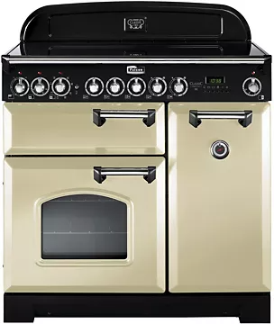 Piano de cuisson vitrocéramique Falcon CLASSIC DELUXE 90 CREME CHROME