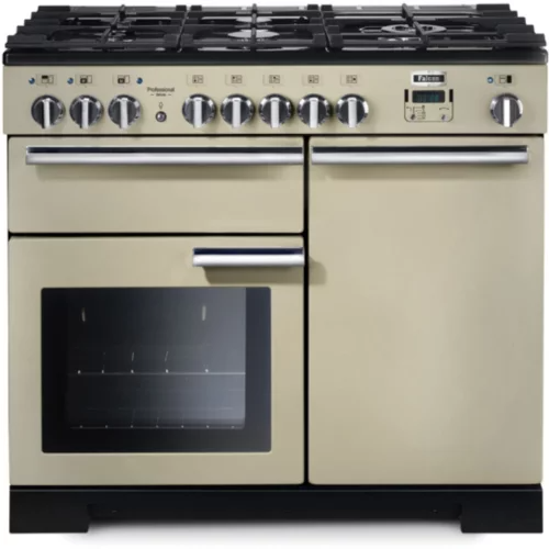 Piano de cuisson gaz Falcon PROFESSIONAL DELUXE 100 CREME CHROME