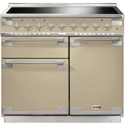 Piano de cuisson induction Falcon ELISE TAB IND 100 CM CREME NICKEL BROSS