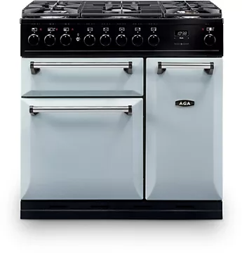 Piano de cuisson gaz Aga MASTER CHEF DELUXE 90 DF GRIS PERLE