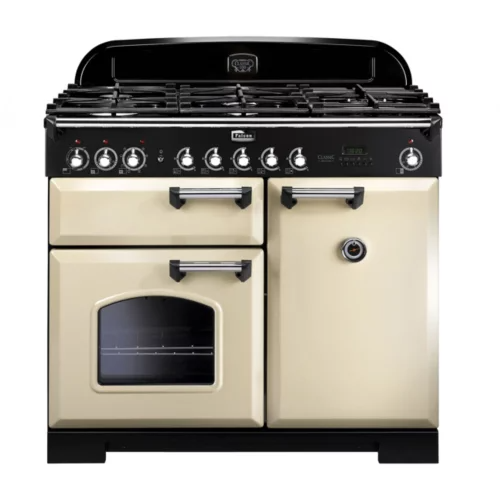 Piano de cuisson gaz Falcon DELUX100 MIXT CREM/CHROME