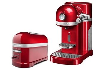 KITCHENAID GRILLE PAIN + EXPRESSO ROUGE POMME D’AMOUR