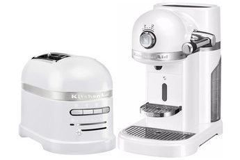 KITCHENAID GRILLE PAIN + EXPRESSO BLANC GIVRE