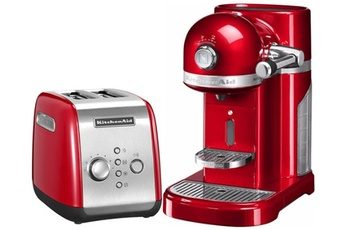 KITCHENAID GRILLE-PAIN + EXPRESSO ROUGE EMPIRE