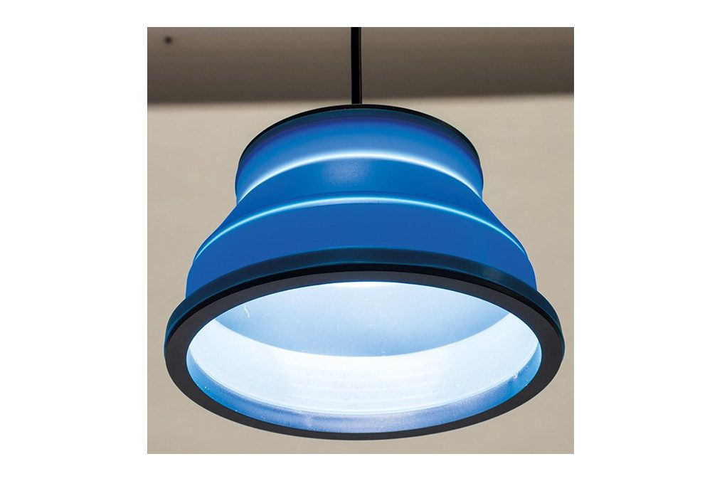 LAMPE RÉTRACTABLE 450 LUMENS BLEU KAMPA