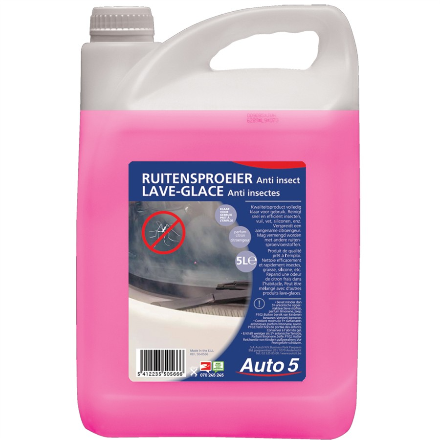 Lave-glace (anti-insectes) Auto5 5L