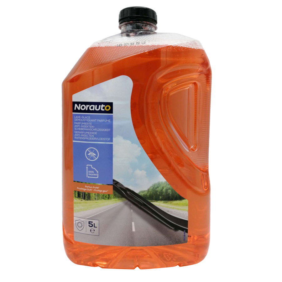 Lave-glace été démoustiquant NORAUTO parfum fruité 5 L
