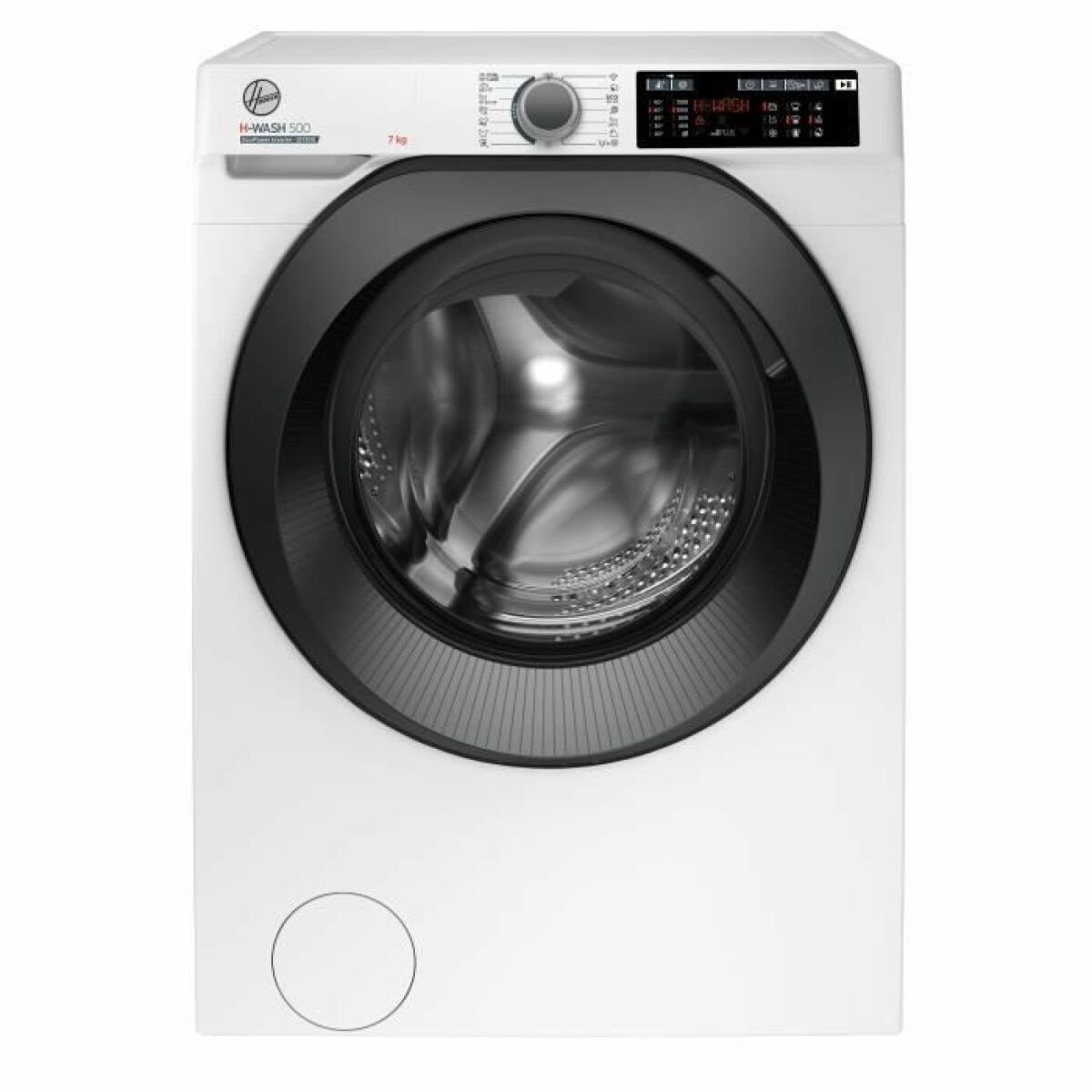 Lave-linge frontaux 7kg 48L HOOVER 1300tr/min 60cm A, HW437ZMBB