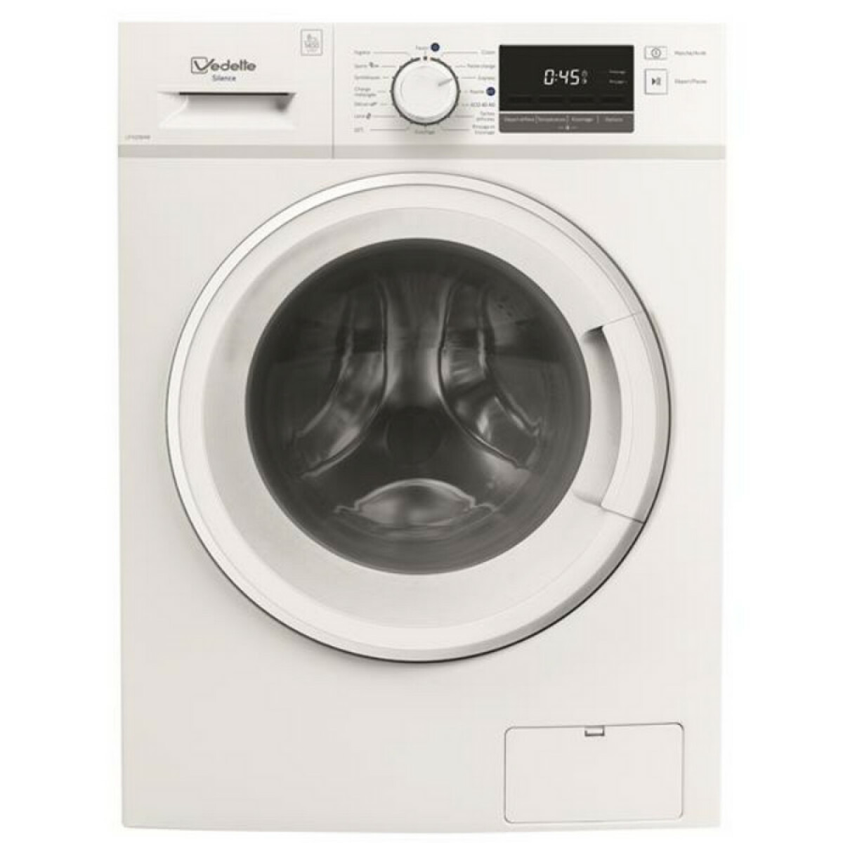 Lave-linge hublot 8kg 1400 tours/min – LFVQ184W – VEDETTE