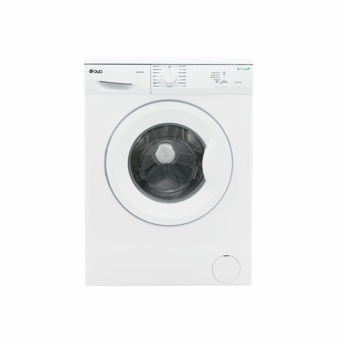 Lave-linge hublot AYA ALF5102 5kg Blanc