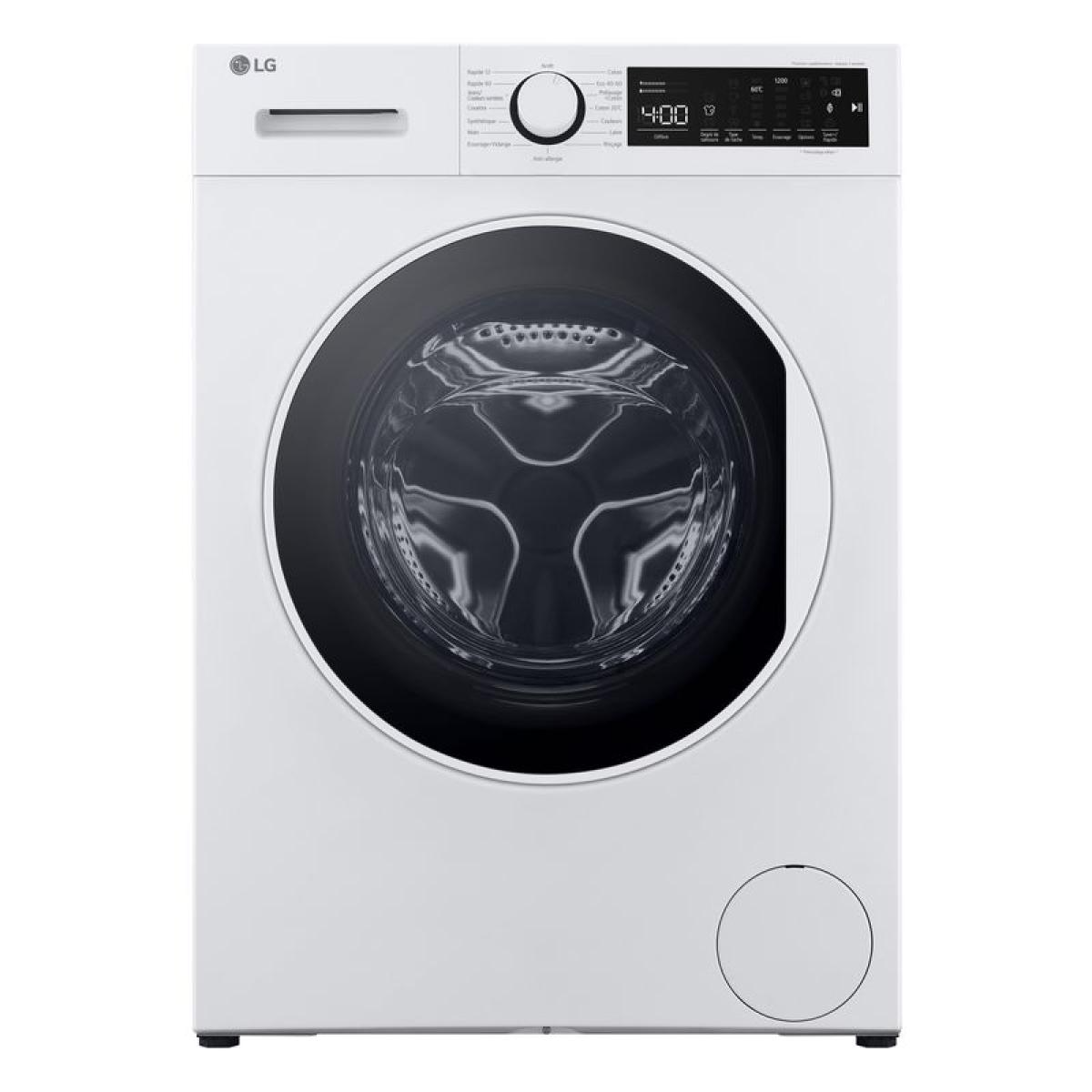 Lave-linge hublot LG F82D13WHS – 8kg