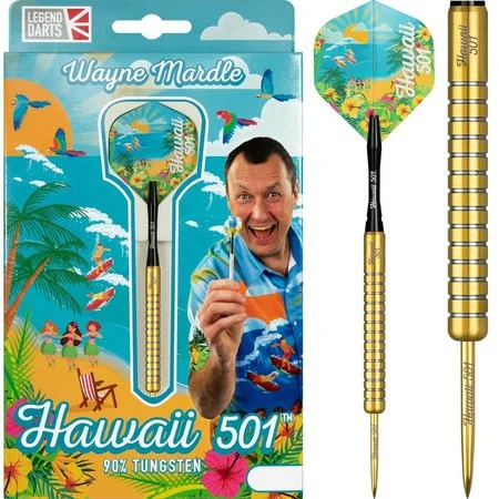 WAYNE MARDLE HAWAII 501 90% GOLD – FLÉCHETTES POINTE ACIER