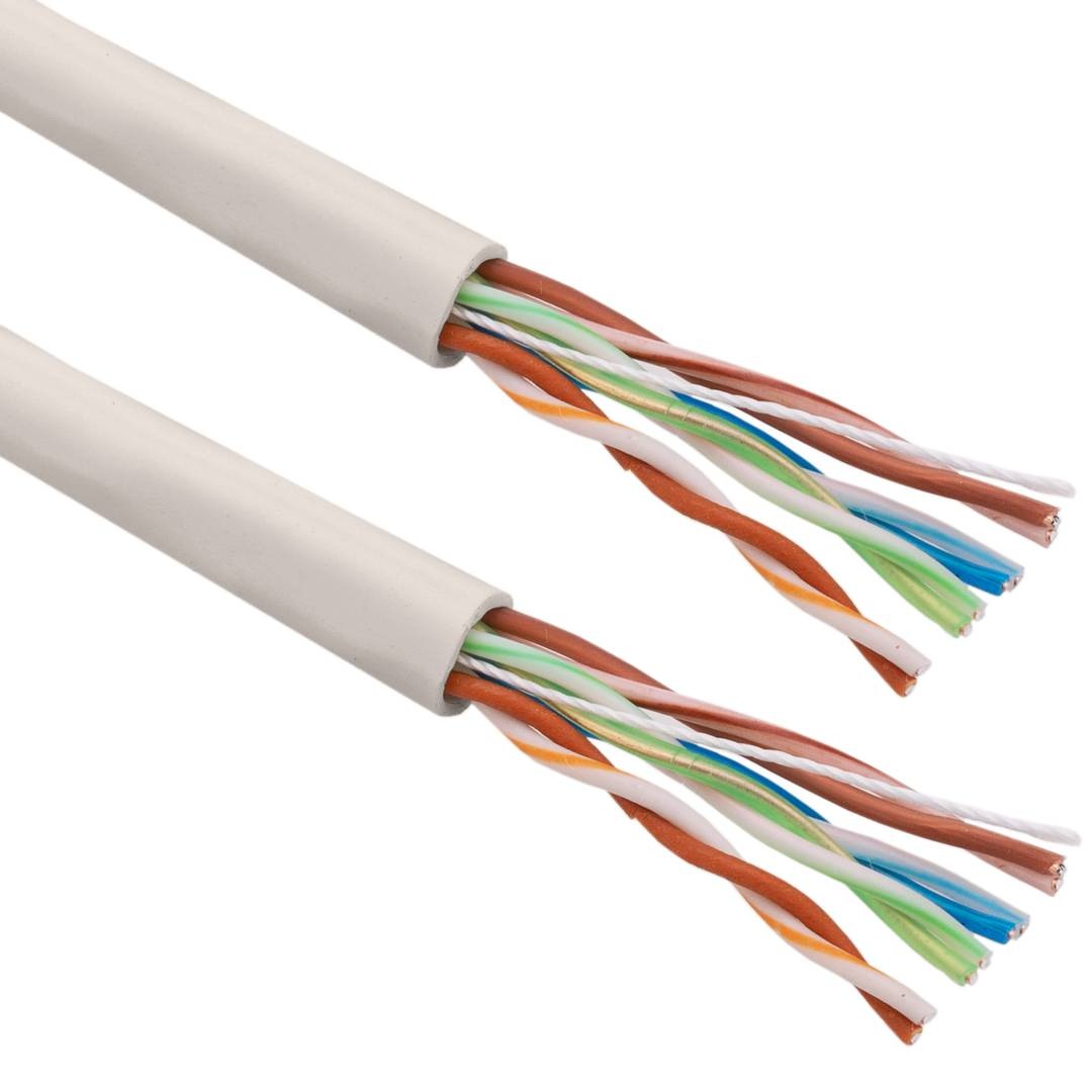 Coil câble de catégorie 5e UTP 24AWG flexible 305m