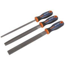 Lot de 3 râpes assortiment moyenne DEXTER, 200 mm