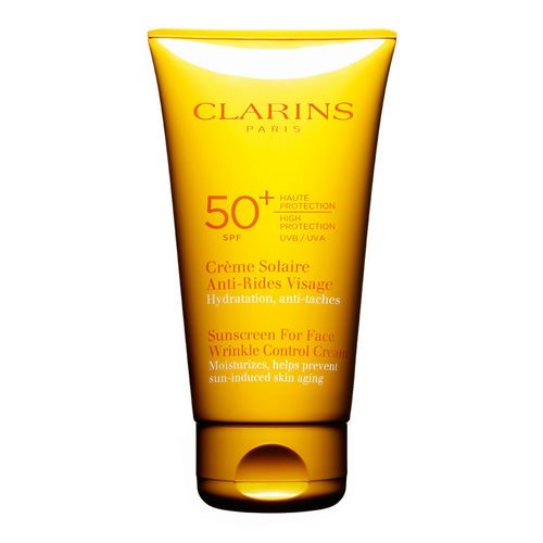 CLARINS Crème Solaire Anti-Rides Visage UVA/UVB 50+