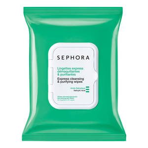 SEPHORA Lingettes express démaquillantes & purifiantes