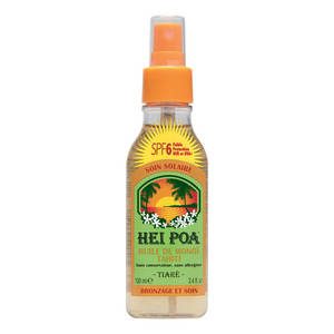 HEI POA Huile de Monoï Tahiti tiare SPF 6