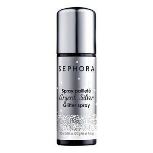 SEPHORA Spray pailleté argent